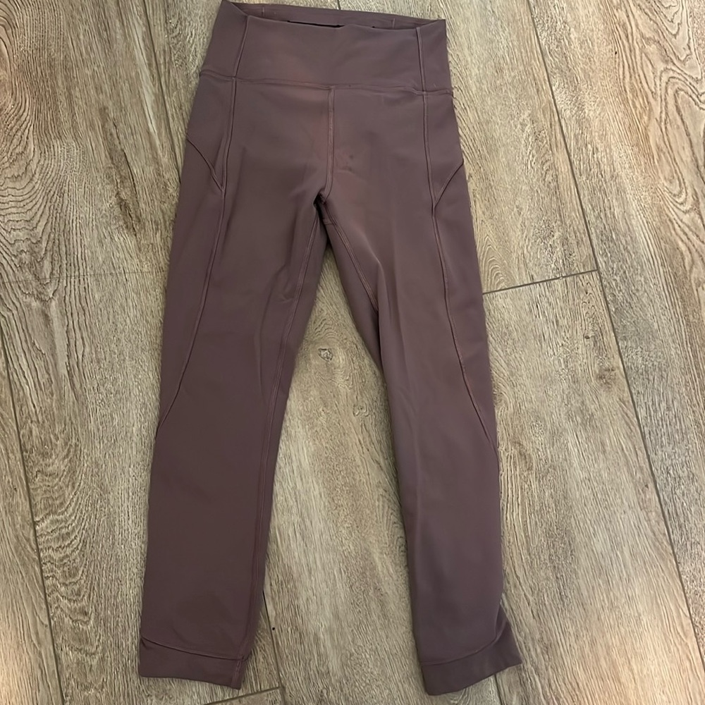 purple lululemon leggings